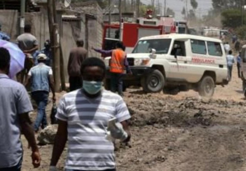 مقتل 22 في انهيار أرضي بأثيوبيا