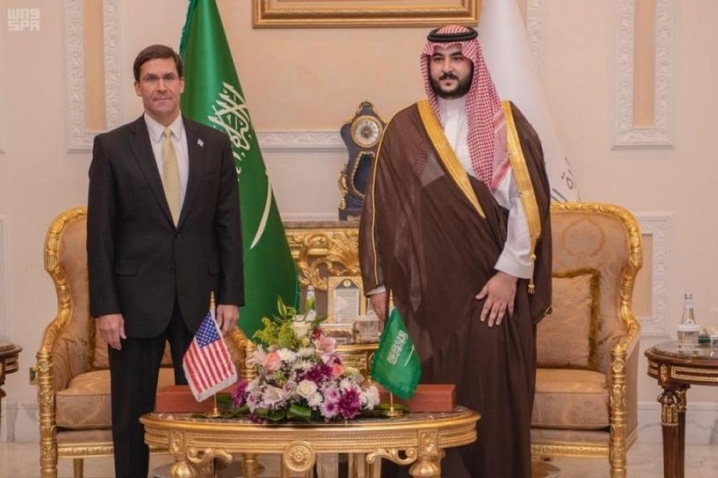الأمير خالد بن سلمان يلتقي وزير الدفاع الأمريكي