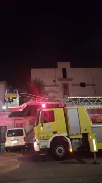 إخلاء 7 أشخاص جراء حريق في شقة بالقطيف