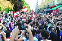 الطلاب يغلقون شوارع لبنان.. وعلوش: باسيل لسان «حزب الله»