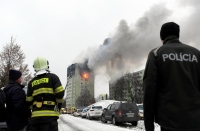 مقتل 7 في انفجار مبنى سكني بسلوفاكيا