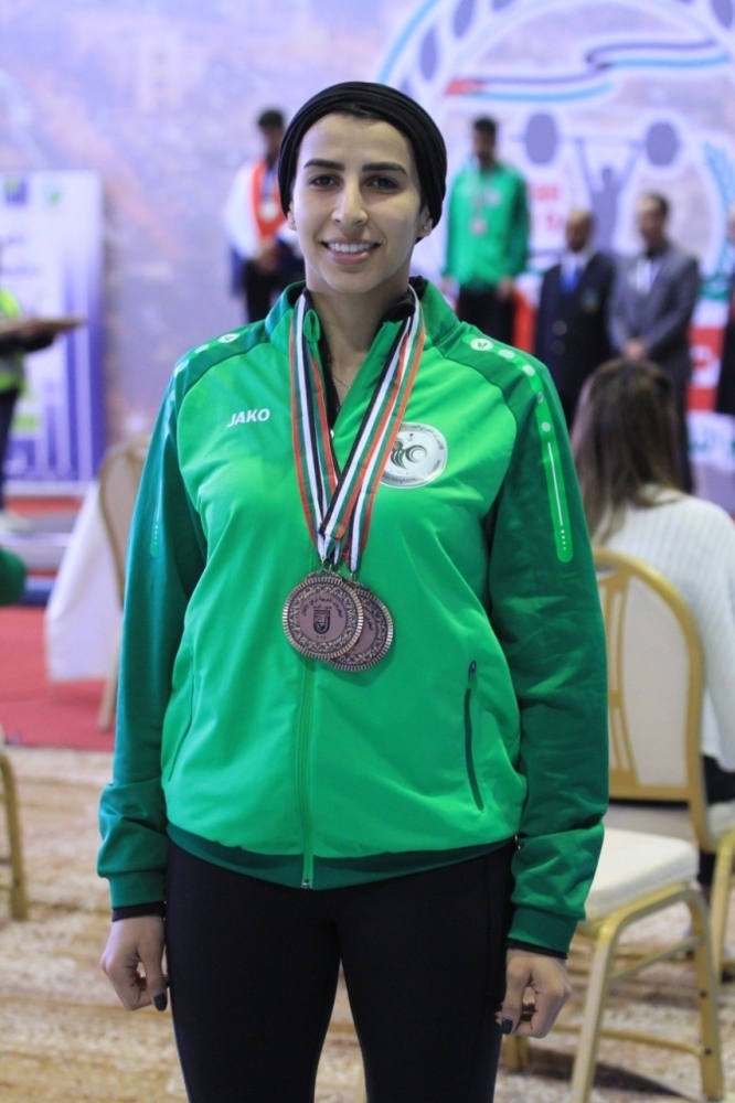 12 ميدالية حصيلة أخضر الأثقال في «العربية»