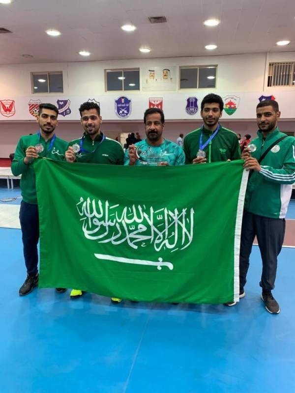 أخضر المبارزة ينهي البطولة العربية بفضيتين