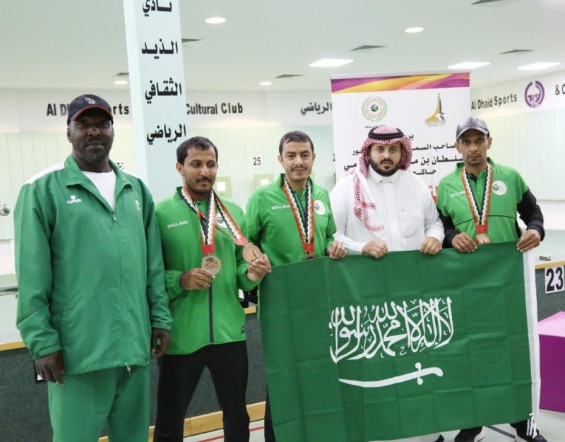 5 ميداليات لمنتخب الرماية في «العربية»