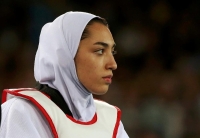 بطلة أولمبية تهرب من الاضطهاد الإيراني 