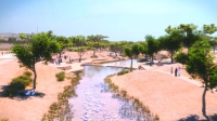 «وادي السلي» يستعيد مكانته ومياه سيول أمطار الرياض