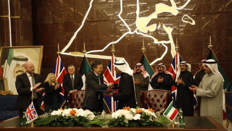 الكويت وبريطانيا توقعان خطة عمل مشتركة 