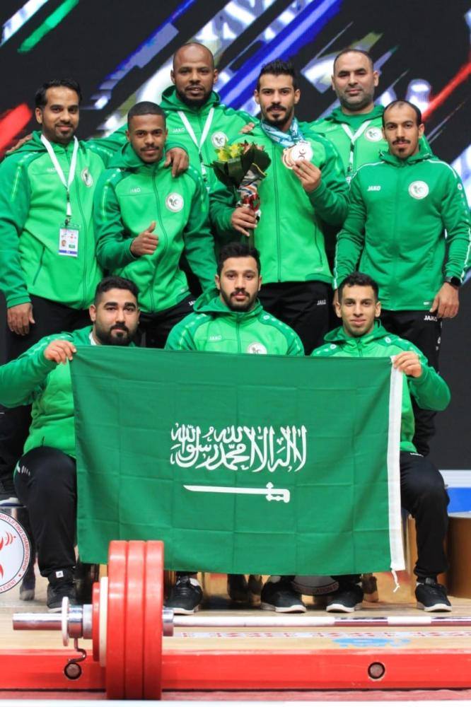 آل احميد يرفع حصيلة أخضر الاثقال إلى 7 ميداليات في طشقند