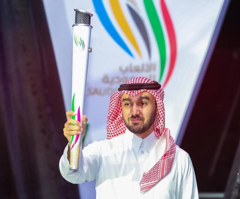 الأضخم في تاريخ المملكة.. وزير الرياضة يطلق «الألعاب السعودية»