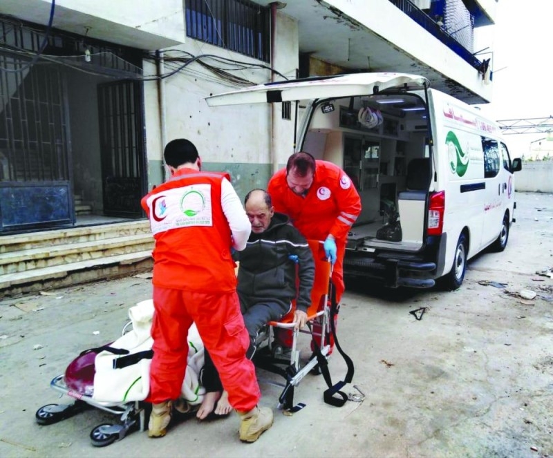 12 مهمة إسعافية لمركز الملك سلمان في لبنان