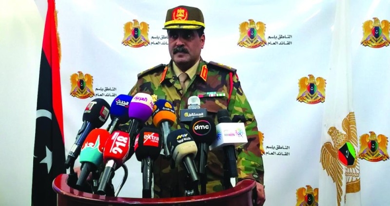 الجيش الليبي: مستمرون بضرب مرتزقة أردوغان