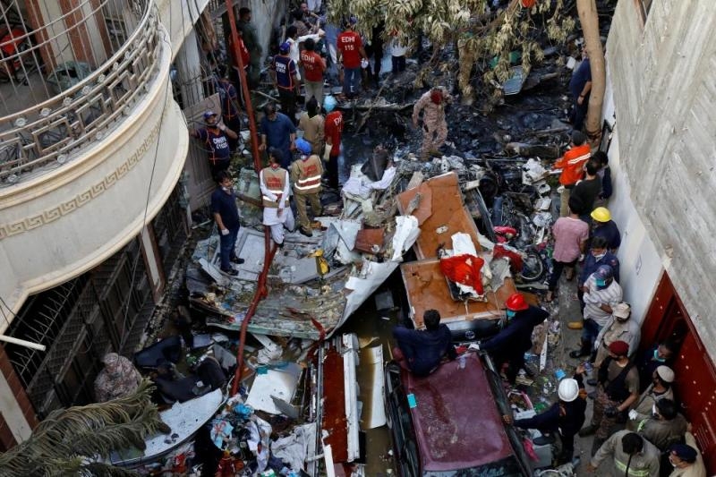 المملكة تعزي في ضحايا طائرة الركاب الباكستانية
