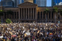 مظاهرات حاشدة في أستراليا تضامنا مع المحتجين بالولايات المتحدة