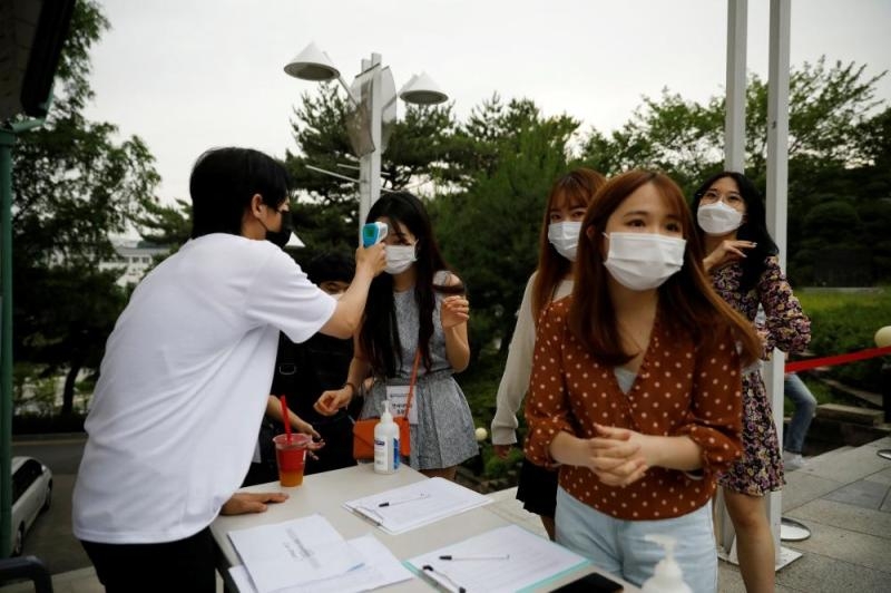 كوريا الجنوبية: 34 إصابة جديدة بكورونا وحالة وفاة واحدة