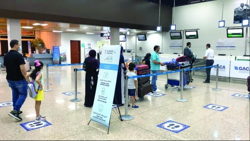 مطار الأحساء يستقبل ثاني رحلاته الداخلية