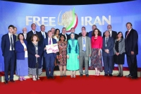 عشرات الآلاف يشاركون في مؤتمر «من أجل إيران حرة»