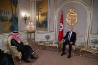 وزير الخارجية يبحث القضايا الإقليمية مع الرئيس التونسي 
