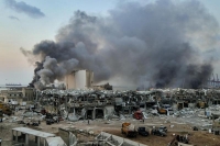«مأساة رهيبة».. أول تعليق من أمريكا على انفجار بيروت