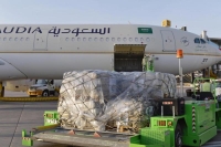 مركز الملك سلمان يسيّر طائرة الإغاثة الثالثة إلى لبنان