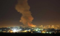 طيران الاحتلال يقصف غزة بالصواريخ