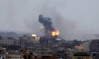 قصف إسرائيلي على قطاع غزة يصيب فلسطينيين