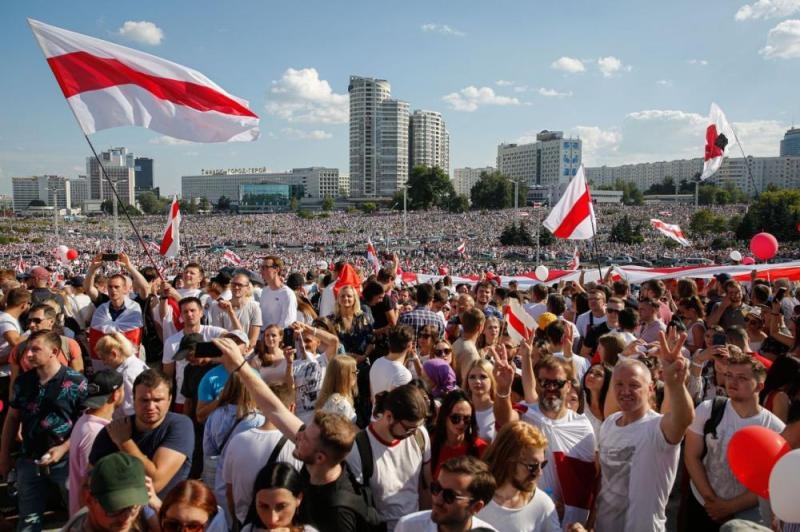 الانتفاضة الديمقراطية في بيلاروسيا