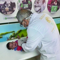 مركز الملك سلمان يخفف آلام 390 مريضا بمخيم الزعتري
