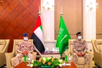 نائب رئيس الأركان يستعرض عمليات قوات تحالف دعم الشرعية باليمن