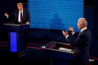 بدء المناظرة الأولى بين ترمب و ترامب وبايدن وجها لوجه في أول مناظرة في انتخابات الرئاسة الأمريكية