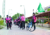 " مسيرة وطنية " لدراجات الشجاعة