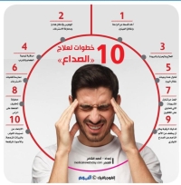 10 خطوات لعلاج «الصداع»