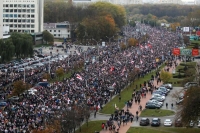 اعتقال 500 شخص في مظاهرات تطالب باستقالة رئيس بيلاروس