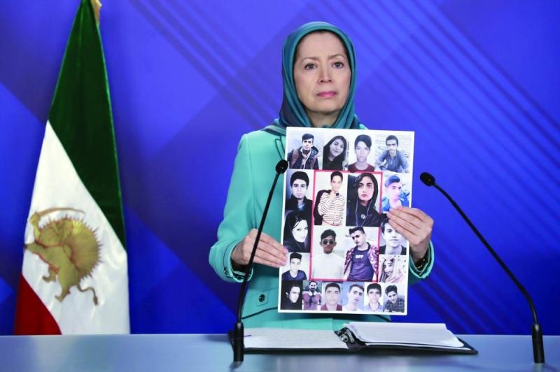 رجوي تطالب بوضع النظام الإيراني على قوائم الإرهاب