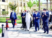 أمير تبوك ينقل تهنئة «القيادة» لطلاب جامعة الملك سلمان الدولية بشرم الشيخ