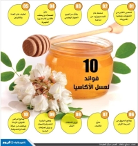 10 فوائد لعسل الأكاسيا
