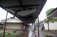الإعصار أيوتا يبدأ باجتياح نيكاراغوا