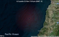زلزال بقوة 6.1 درجة يضرب قبالة ساحل تشيلي