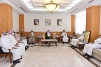 محافظ القطيف يستقبل أعضاء مجلس إدارة نادي مضر بالقديح