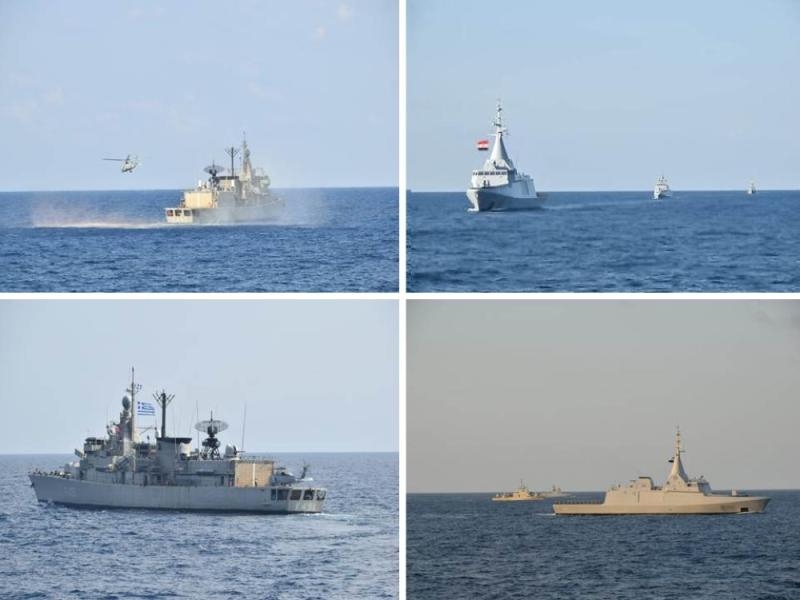 تدريب مصري يوناني لتعزيز إجراءات الأمن في البحر المتوسط