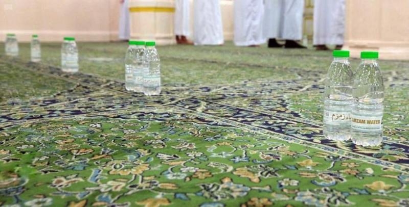 150 طن مياه زمزم للمسجد النبوي يوميا