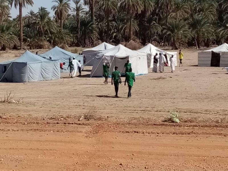 12 ألف مستفيد من المساعدات الإيوائية لمتضرري سيول السودان