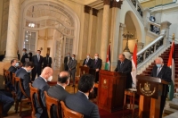 وزراء خارجية مصر والأردن وفلسطين يتفقون على إنهاء الجمود في عملية السلام