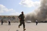 الحجرف: يجب محاسبة من يقفوا وراء استهدف مطار عدن