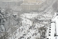 السفارة في إسبانيا تحذر المواطنين من العاصفة الثلجية "فيلومينا"