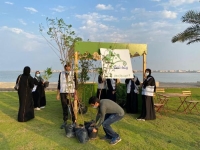 «قطيفنا خضراء».. 44 متطوعا يزرعون 500 شجرة