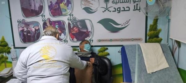 مركز الملك سلمان يخفف معاناة 178 مريضا بمخيم الزعتري