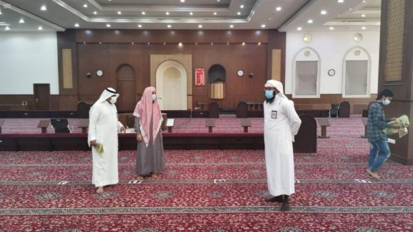 متابعة تطبيق إجراءات الوقاية بمساجد جازان
