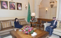 سفير المملكة في لبنان يبحث المستجدات السياسية مع نظيرته الفرنسية