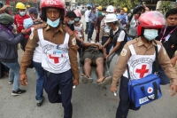 فرنسا: العنف ضد المتظاهرين في ميانمار غير مقبول