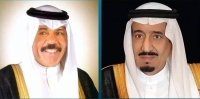 القيادة الكويتية تهنئ خادم الحرمين بنجاح العملية الجراحية لولي العهد